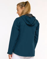 Womens Rain Jacket | Morrocan Blue