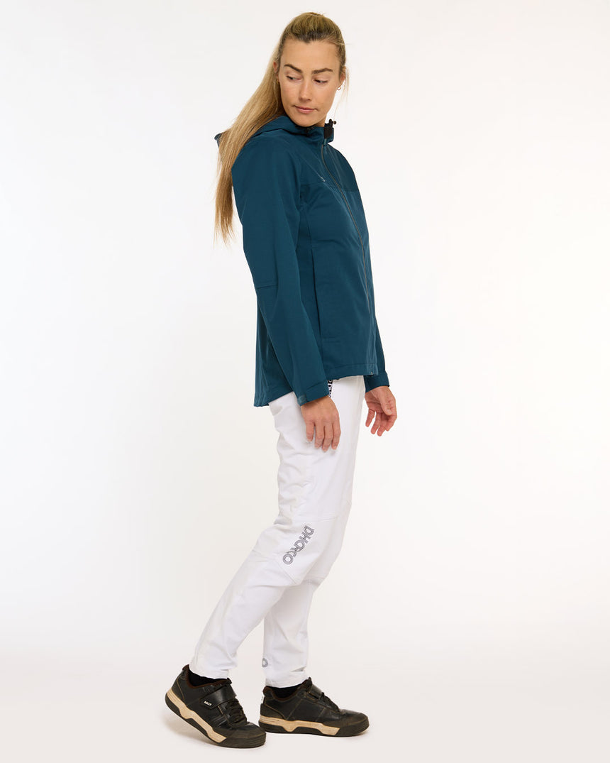 Womens Rain Jacket | Morrocan Blue