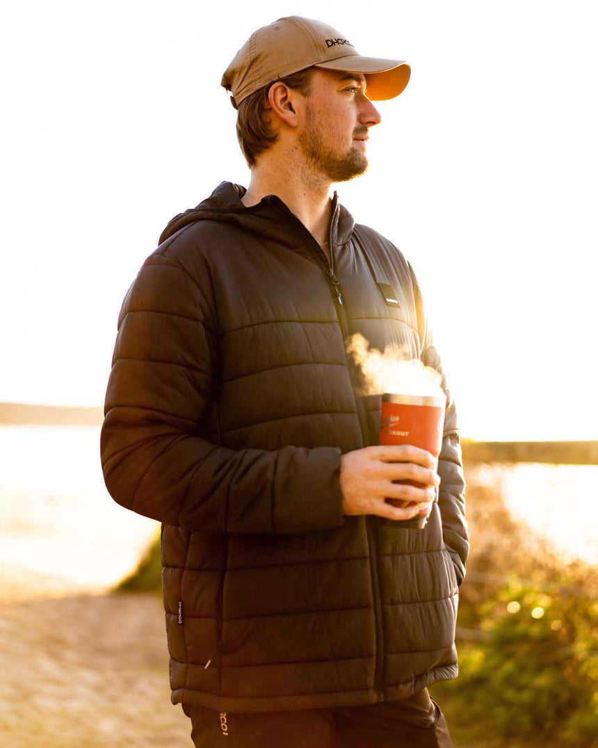 Mens Roam Puffer Jacket | Black