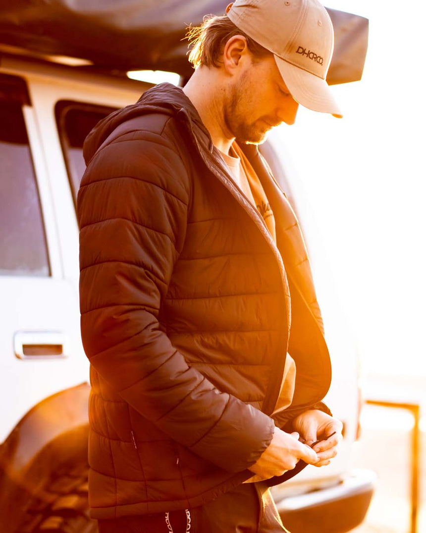 Mens Roam Puffer Jacket | Black