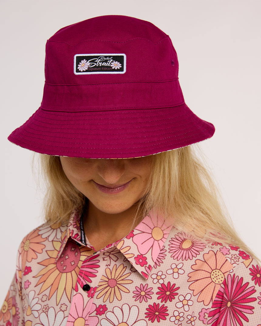 Reversible Bucket Hat | Rachel Strait Signature Edition
