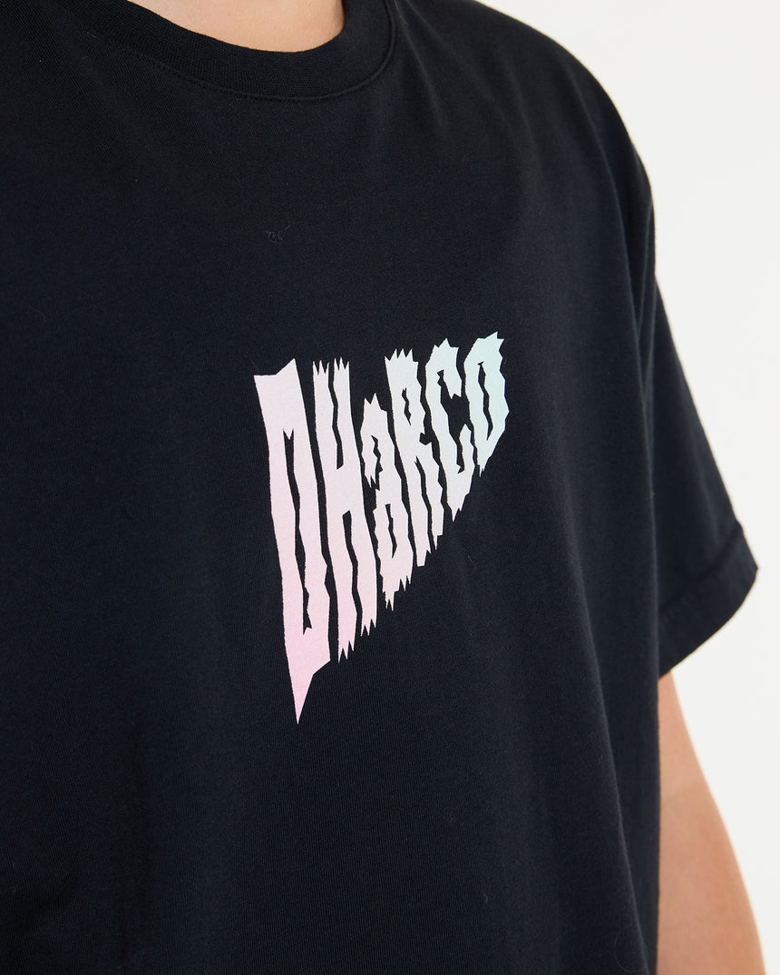 Youth Cotton Tee | Black